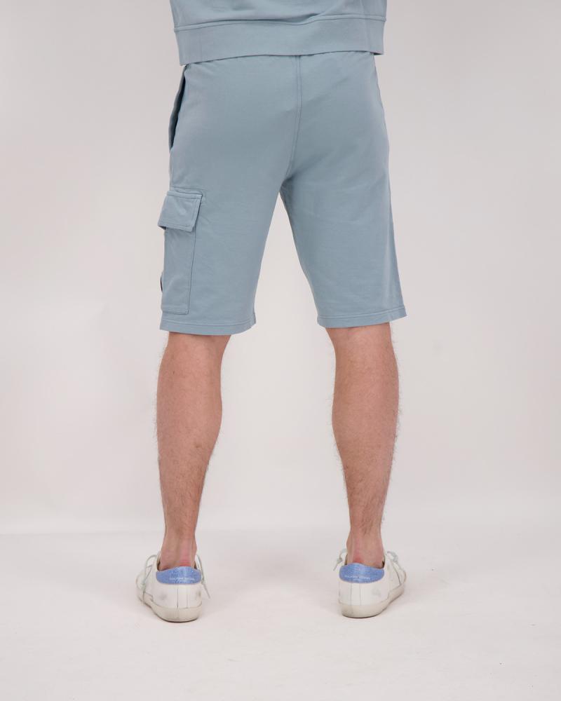 SWEAT BERMUDA CARGO CP COMPANYB704A 809 SILVER BLUE BLEU