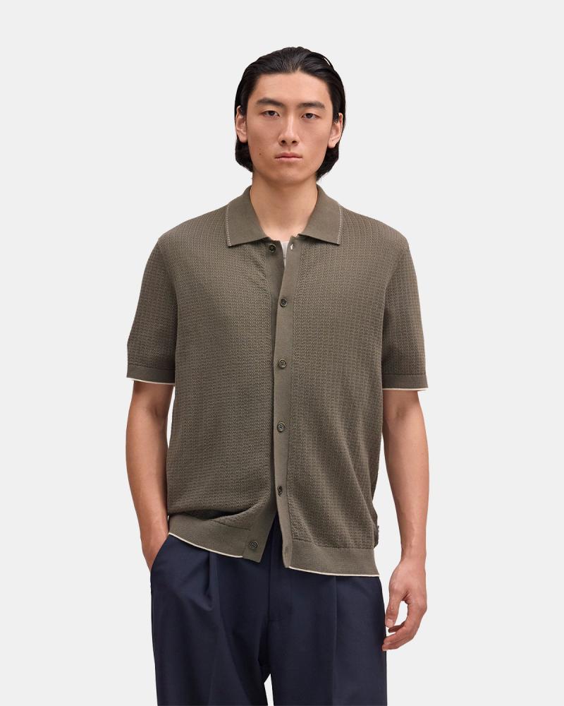 CHEMISE POLO NN07 NALO CAPERS KAKI