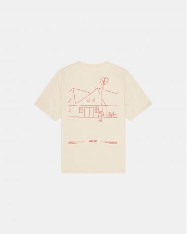 TEE SHIRT NN07 JETT SS PRINT IVOIRE