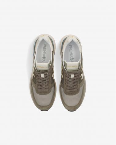 BASKET PREMIATA MICK 8118 VERT/KAKI