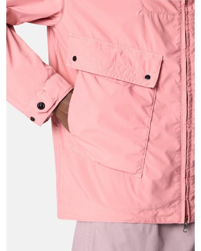 VESTE STONE ISLAND 4100052 LIGHT COMPACT TOUCH POLY-TC008G OLEANDER ROSE
