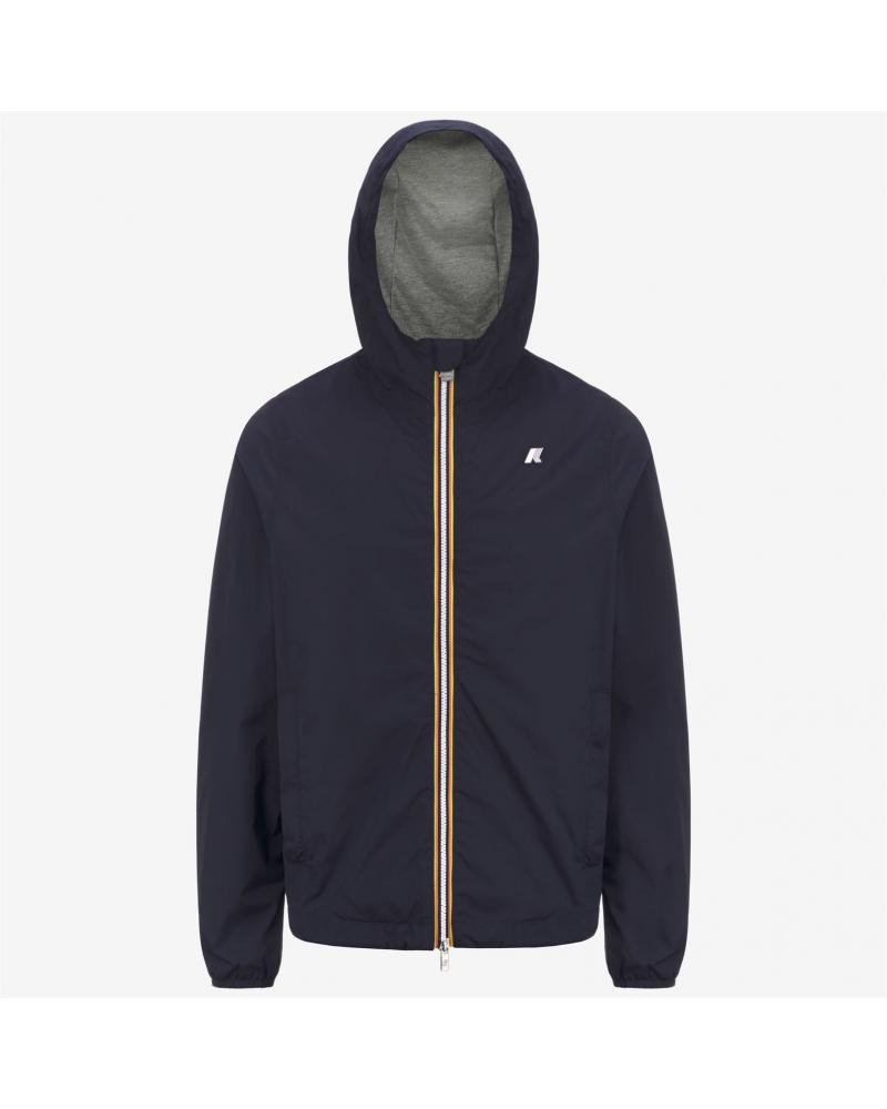 BLOUSON K-WAY JACK STRETCH NYLON JERSEY DEPHT BLUE  MARINE