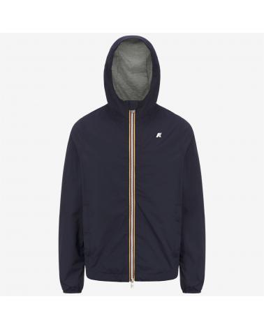 BLOUSON K-WAY JACK STRETCH NYLON JERSEY DEPHT BLUE  MARINE