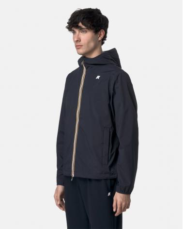 BLOUSON K-WAY JACK STRETCH NYLON JERSEY DEPHT BLUE  MARINE