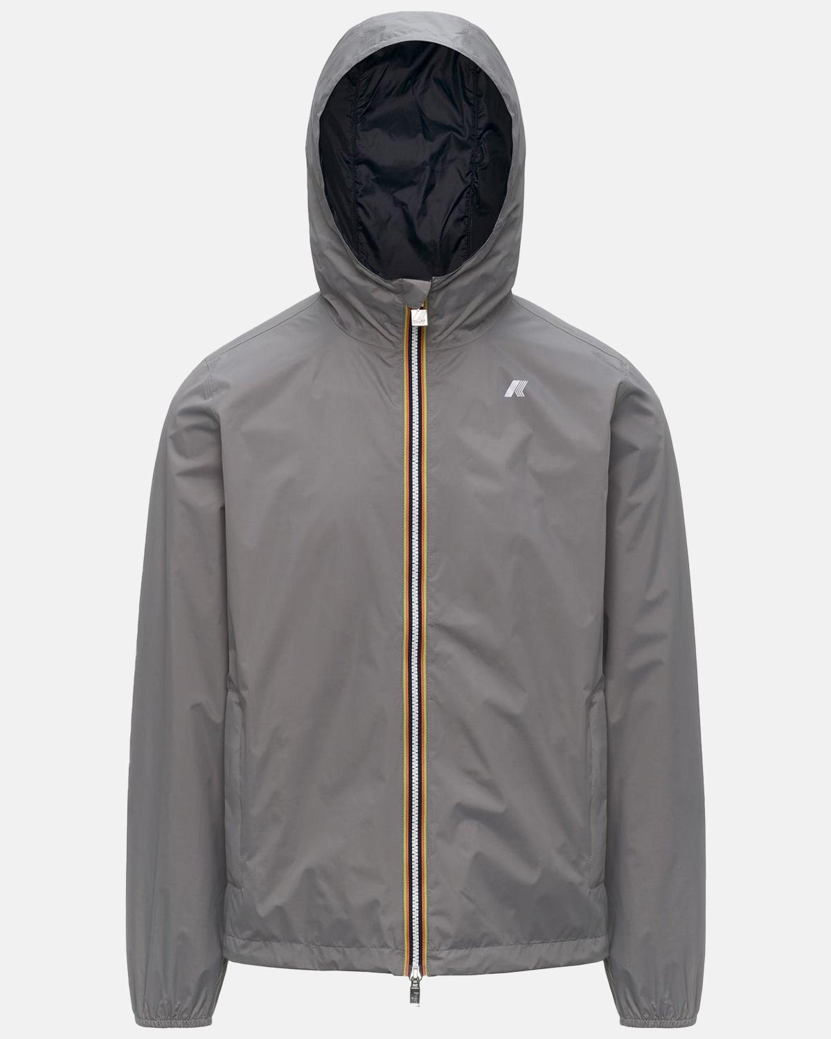 BLOUSON K-WAY JAKE PLUS 2 DOUBLE GREY BLUE DEPHT