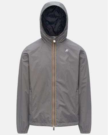 BLOUSON K-WAY JAKE PLUS 2 DOUBLE GREY BLUE DEPHT