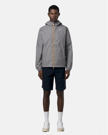 BLOUSON K-WAY JAKE PLUS 2 DOUBLE GREY BLUE DEPHT