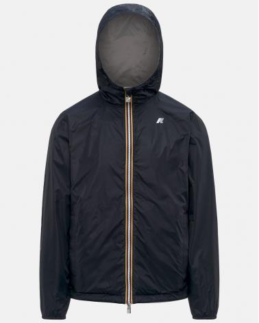 BLOUSON K-WAY JAKE PLUS 2 DOUBLE GREY BLUE DEPHT