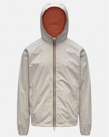 BLOUSON K-WAY JAKE PLUS 2 DOUBLE BEIGE ORANGE