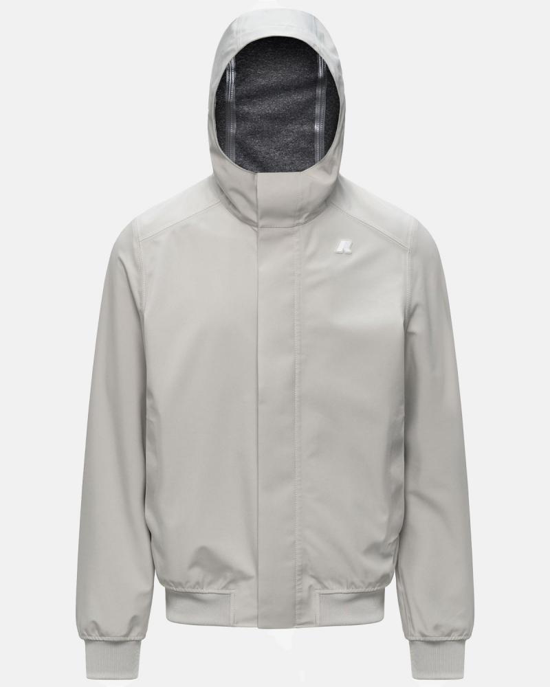 BLOUSON K-WAY JOACHIM BONDED JERSEY BEIGE