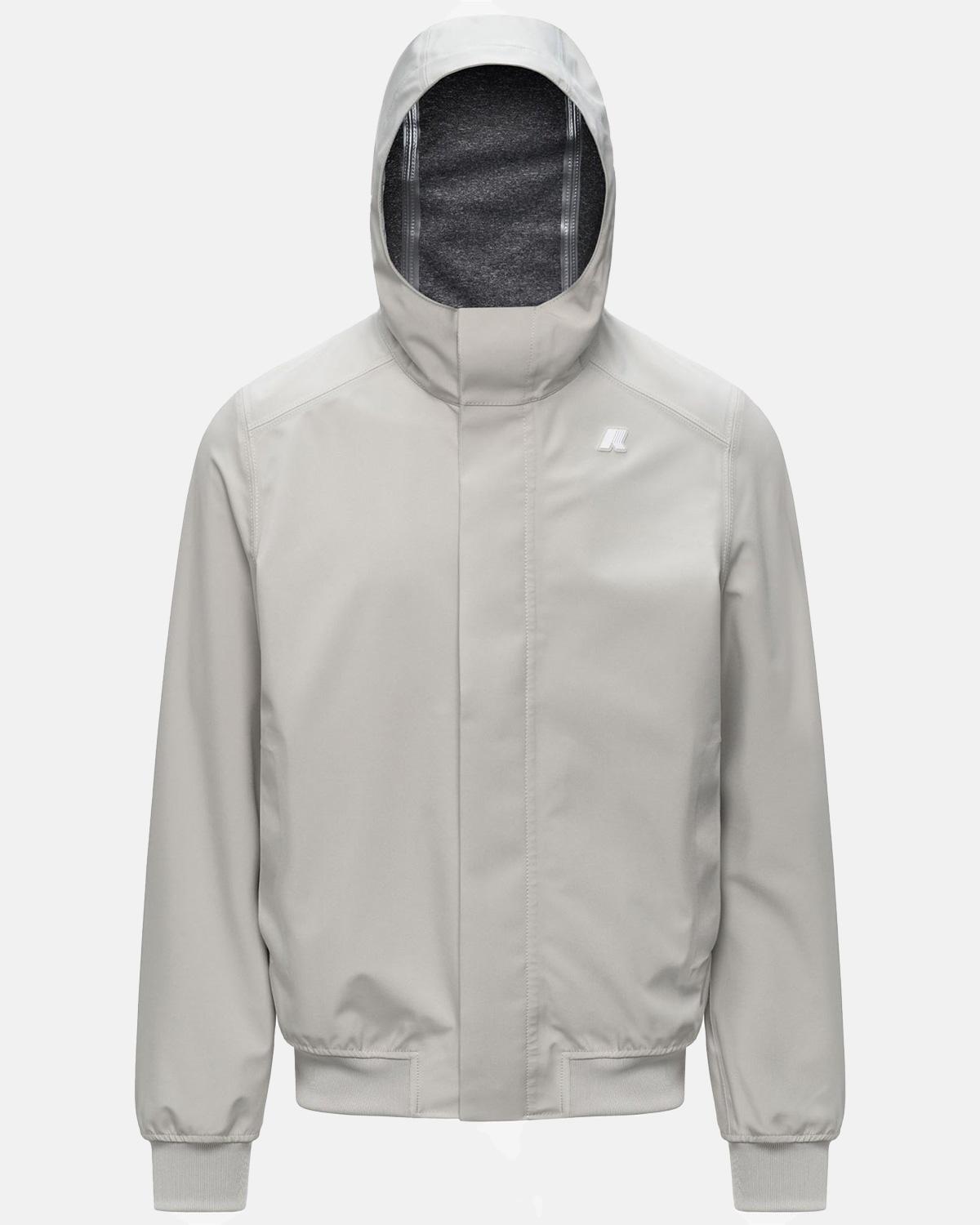 BLOUSON K-WAY JOACHIM BONDED JERSEY BEIGE