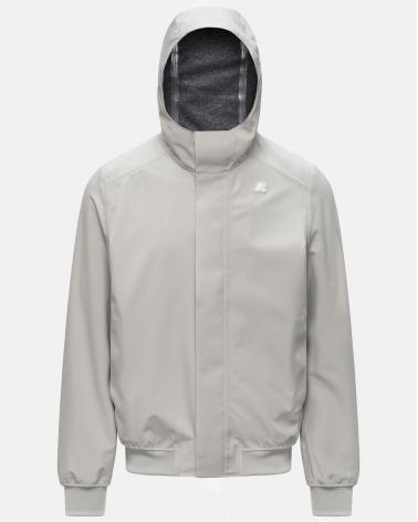 BLOUSON K-WAY JOACHIM BONDED JERSEY BEIGE