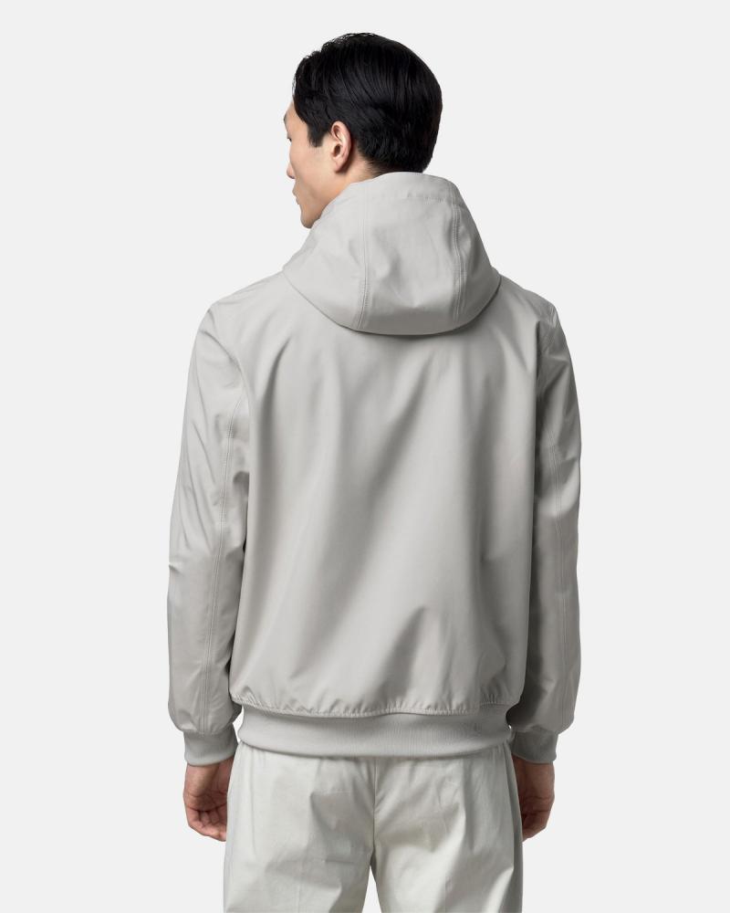 BLOUSON K-WAY JOACHIM BONDED JERSEY BEIGE