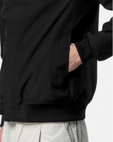 BLOUSON K-WAY JOACHIM BONDED JERSEY BLACK PURE