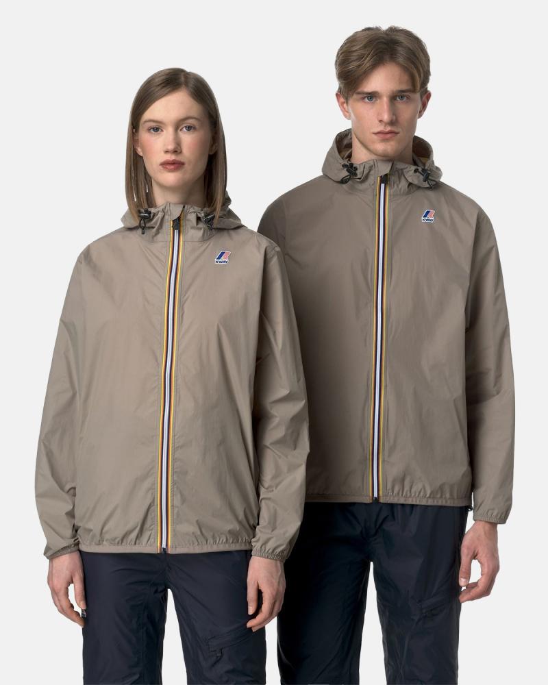 LE VRAI 4.0 CLAUDE K-WAY BEIGE TAUPE