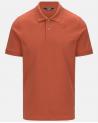 POLO K-WAY AMEDEE SLIM PIQUE ORANGE BROWNISH