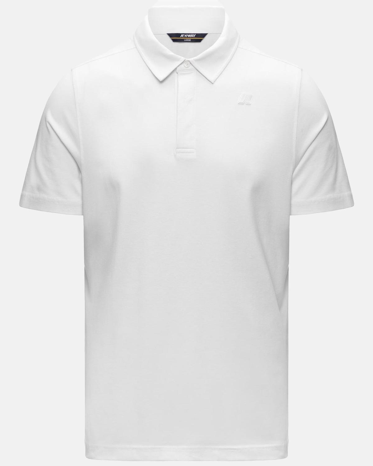 POLO K-WAY VIGGO LT STRETCH JERSEY SLIM WHITE