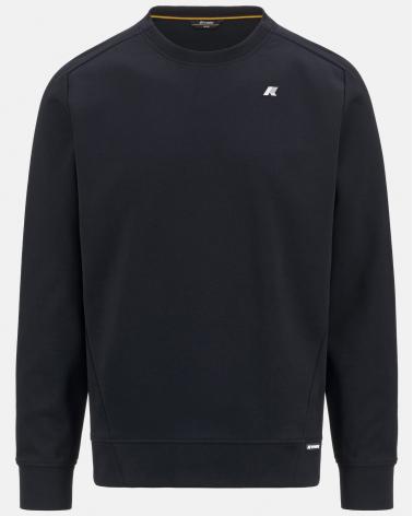 SWEAT K-WAY MEDINE INTERTLOCK DEPHT BLUE