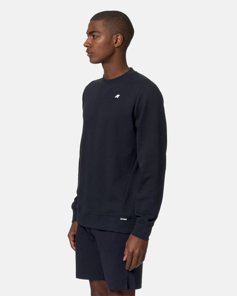 SWEAT K-WAY MEDINE INTERTLOCK DEPHT BLUE