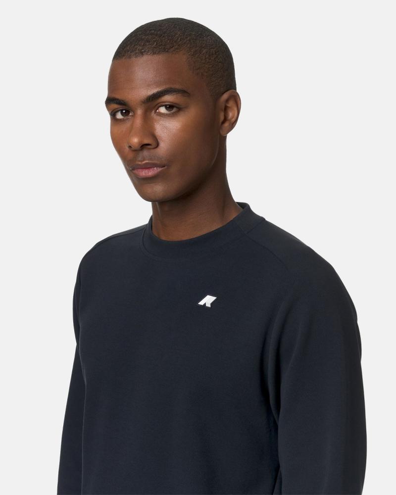 SWEAT K-WAY MEDINE INTERTLOCK DEPHT BLUE