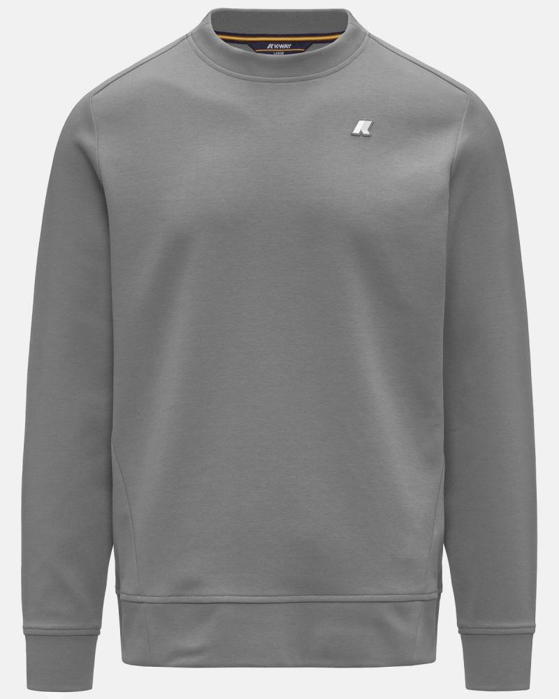 SWEAT K-WAY MEDINE INTERTLOCK GREY FROST