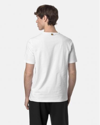 T-SHIRT K-WAY ADAME LIGHT STRETCH JERSEY BLANC