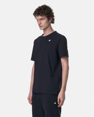 T-SHIRT K-WAY ADAME LIGHT STRETCH JERSEY BLUE DEPH