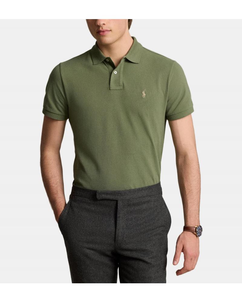 POLO RALPH LAUREN CUSTOM SLIM FIT KAKI GREEN