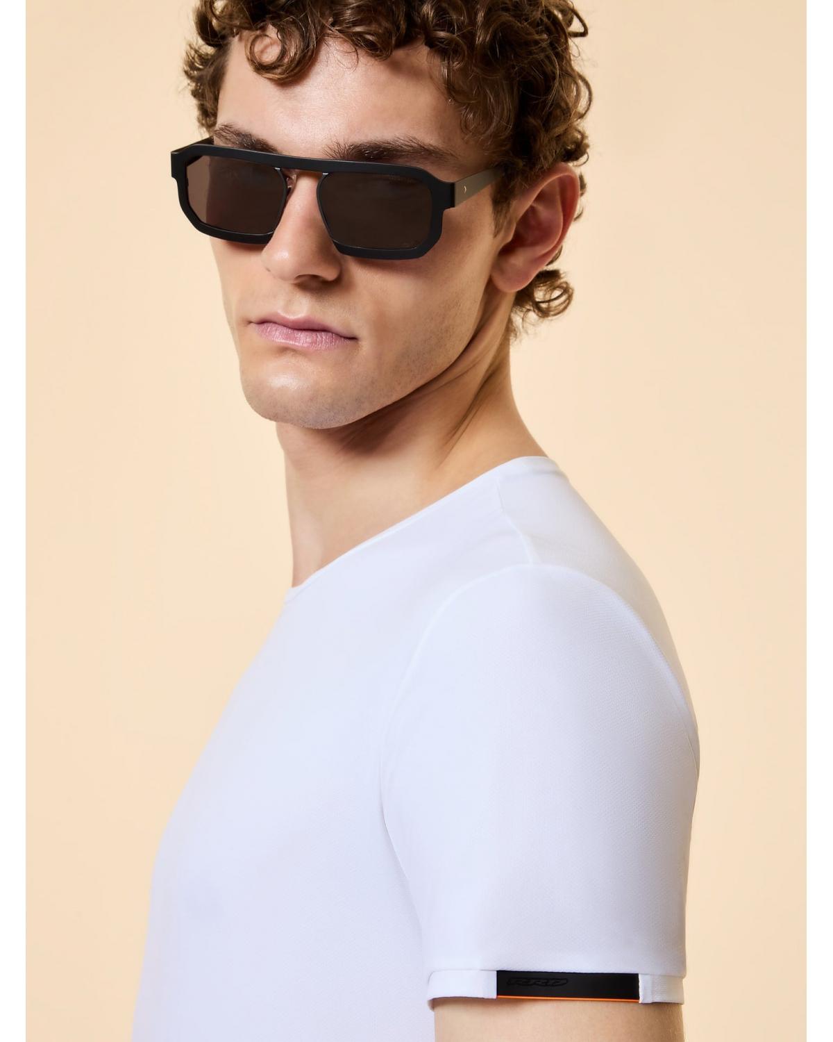 TEE SHIRT RRD LOG OXFORD BLANC