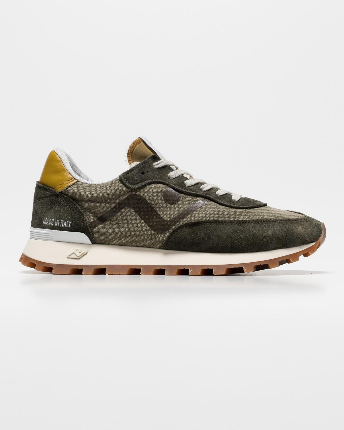 SNEAKERS NOMAP Veloce Water Washed  Green/ Oive