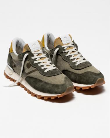 SNEAKERS NOMAP Veloce Water Washed  Green/ Oive