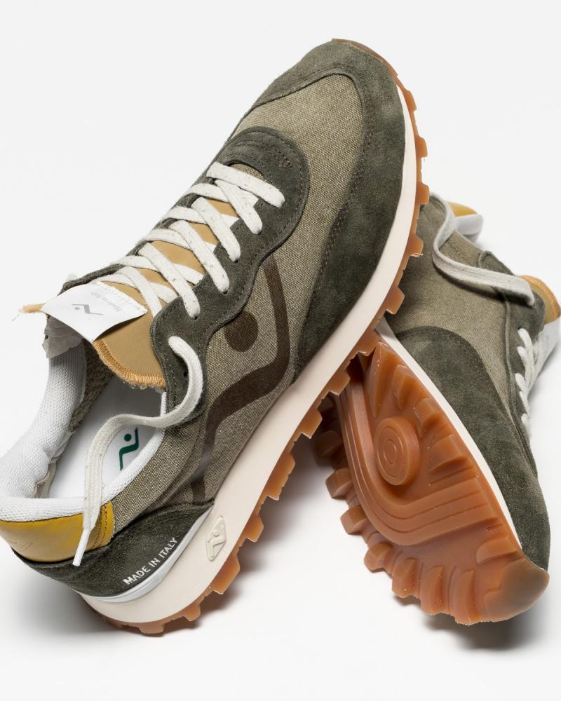 SNEAKERS NOMAP Veloce Water Washed  Green/ Oive