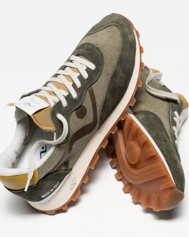 SNEAKERS NOMAP Veloce Water Washed  Green/ Oive