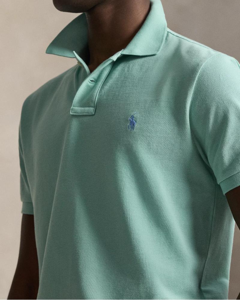 POLO RALPH LAUREN SLIM FIT VERT CLAIR