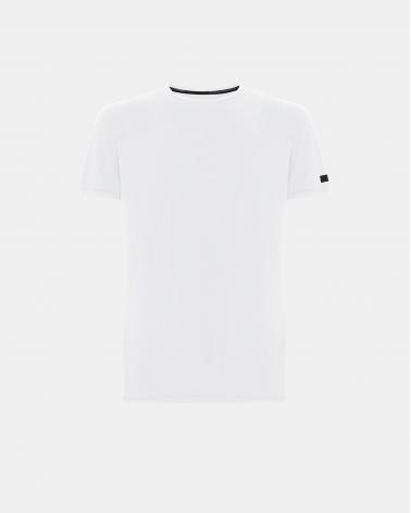 TEE SHIRT RRD LOG OXFORD BLANC