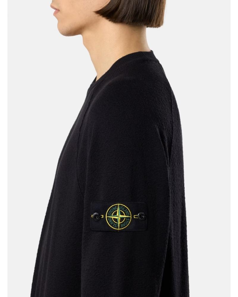 PULL COL ROND STONE ISLAND 5100020 0020 Marine