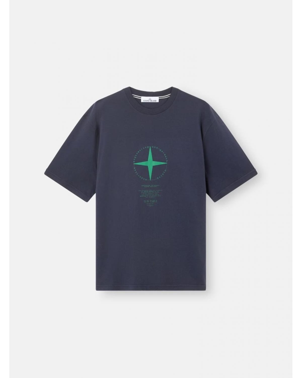 Tee Shirt Stone Island 2100001  0020 Marine