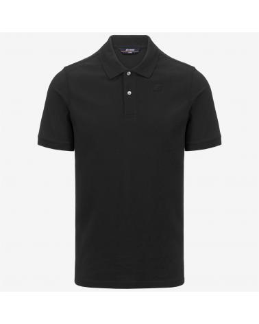 POLO K-WAY AMEDEE SLIM PIQUE NOIR