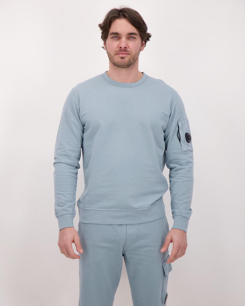 SWEAT COL ROND LIGHT SS711A  809 SILVER BLUE 