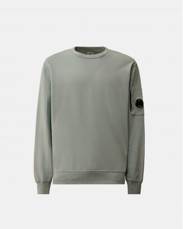 SWEAT COL ROND LIGHT SS711A  809 SILVER BLUE 