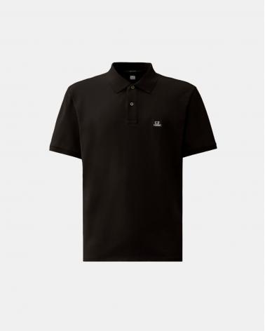 POLO CP.COMPANY PL712 999 NOIR  SRETCH PIQUET (1)