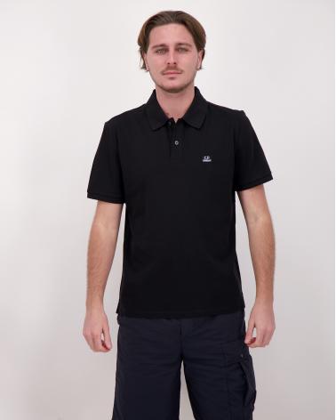 POLO CP.COMPANY PL712 999 NOIR  SRETCH PIQUET (1)