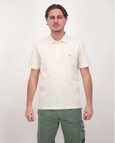 POLO CP.COMPANY PL115 114  IVOIRE GASATO MERCERISÈ