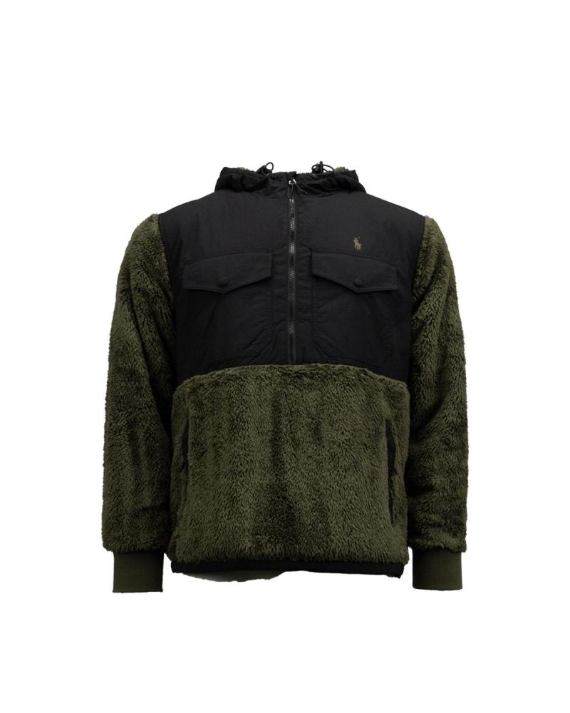 BLOUSON RALPH LAUREN DEMI ZIP SHERPA NYLON