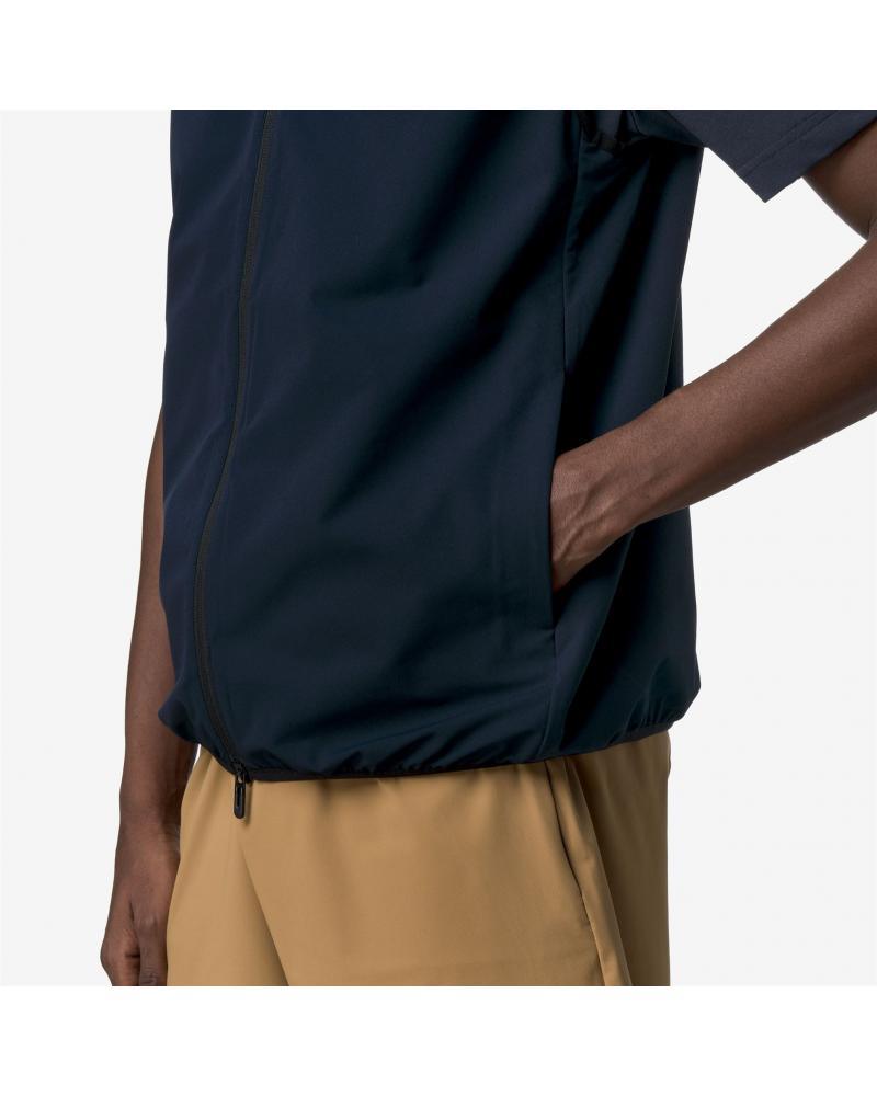  Gilet S/M K-WAY Flaner Travel Blue Depth  Marine