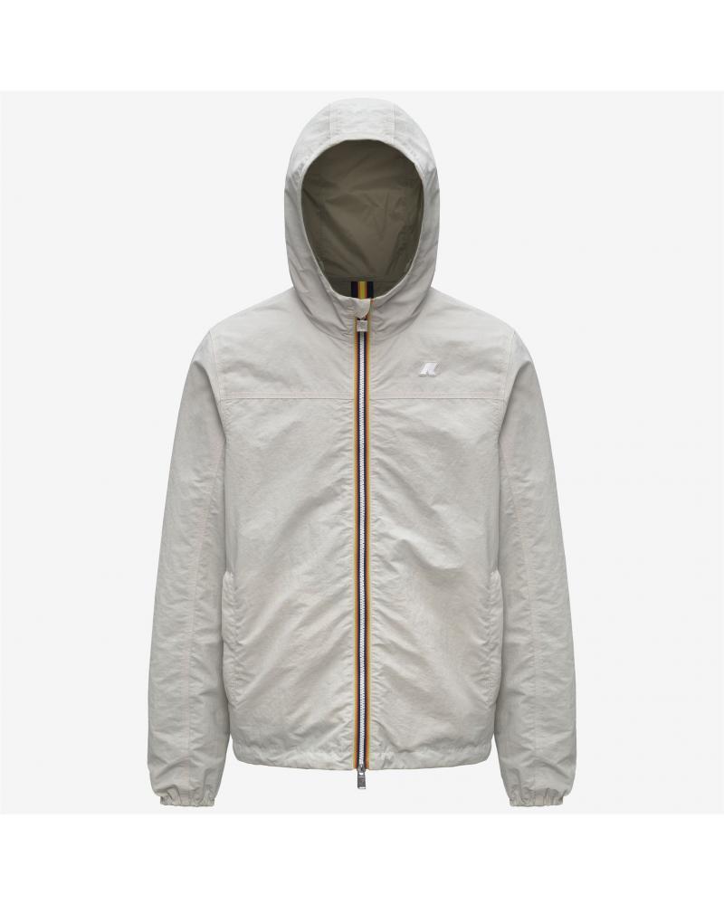 Blouson K-WAY Jake plus 2 Double Beige-Orange