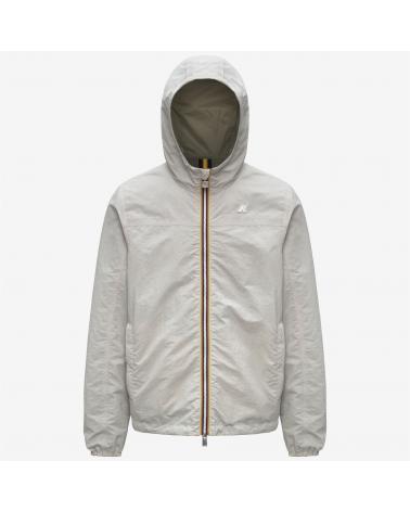 Blouson K-WAY Jake plus 2 Double Beige-Orange
