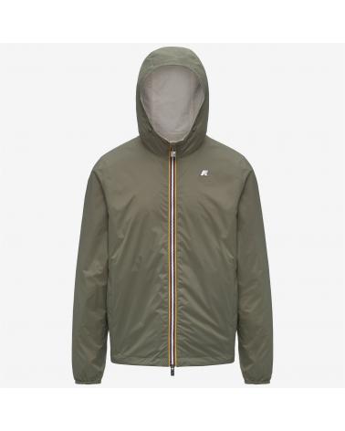Blouson K-WAY Jake plus 2 Double Beige-Orange