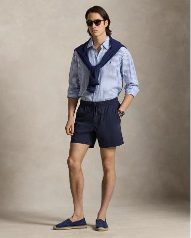 Bermuda Ralph Lauren Seesurker Marine