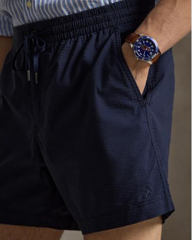 Bermuda Ralph Lauren Seesurker Marine